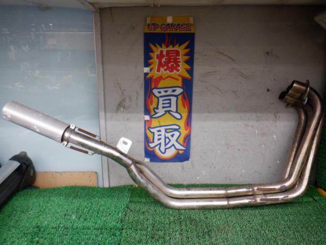 【メーカー不明】激細42.7π 4-2-1 フルエキゾーストマフラー ゼファー400