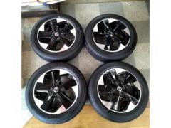 【日産純正】デイズルークス B45 純正ホイール+【YOKOHAMA】BluEarth-FE AE30 155/65R14 75S 4本セット