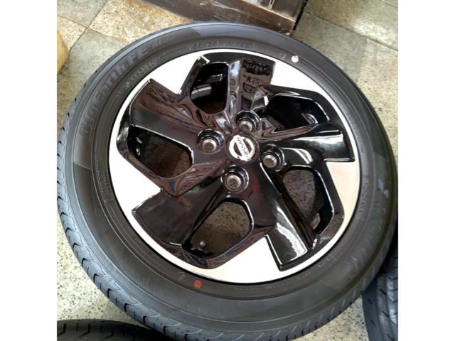 【日産純正】デイズルークス B45 純正ホイール+【YOKOHAMA】BluEarth-FE AE30 155/65R14 75S 4本セット
