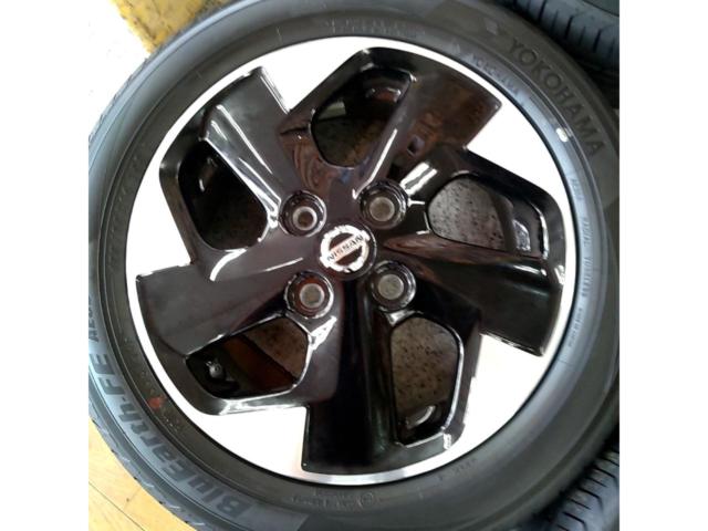 【日産純正】デイズルークス B45 純正ホイール+【YOKOHAMA】BluEarth-FE AE30 155/65R14 75S 4本セット
