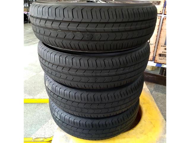 【日産純正】デイズルークス B45 純正ホイール+【YOKOHAMA】BluEarth-FE AE30 155/65R14 75S 4本セット