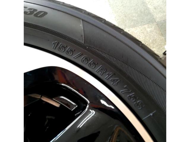 【日産純正】デイズルークス B45 純正ホイール+【YOKOHAMA】BluEarth-FE AE30 155/65R14 75S 4本セット