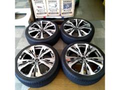 【その他】超美品!MODELLISTA WingDancer X☆220系クラウンRS用☆+【ZEETEX】 HP6000 225/40ZR19