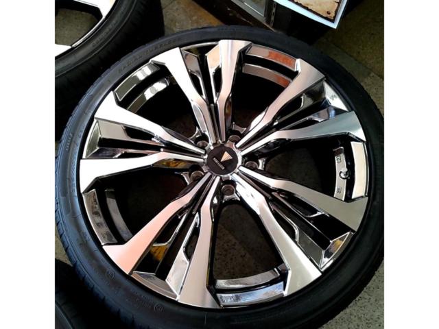 【その他】超美品!MODELLISTA WingDancer X☆220系クラウンRS用☆+【ZEETEX】 HP6000 225/40ZR19