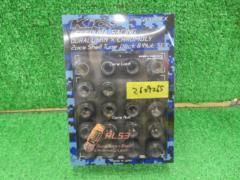 KYOEI KICS LEGGDURA RACING 2pcs Shell Type ロック&ナットセット RL53-13K