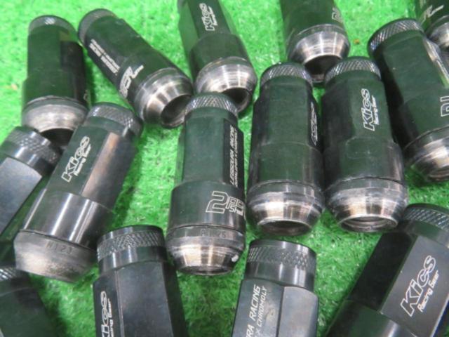 KYOEI KICS LEGGDURA RACING 2pcs Shell Type ロック&ナットセット RL53-13K