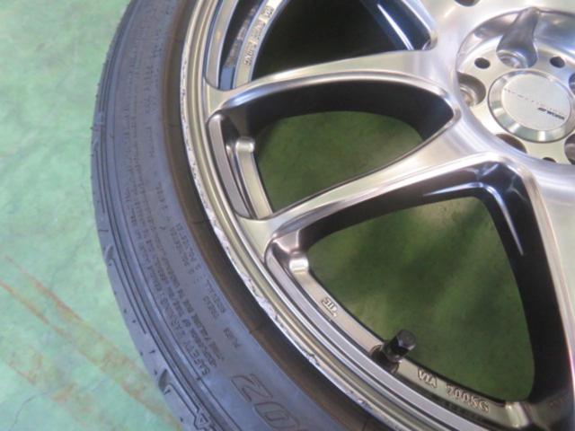 WORK EMOTION CR kiwami + DUNLOP DIREZZA DZ102