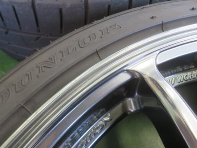 WORK EMOTION CR kiwami + DUNLOP DIREZZA DZ102