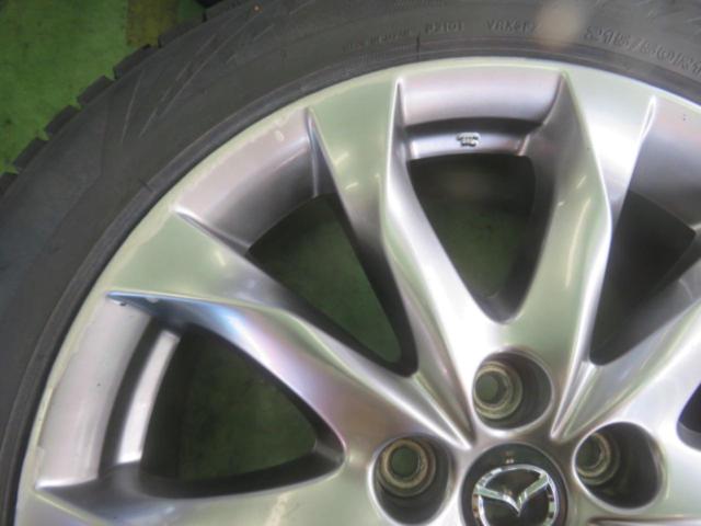 マツダ アクセラ BM系 純正ホイール + BRIDGESTONE BLIZZAK VRX3