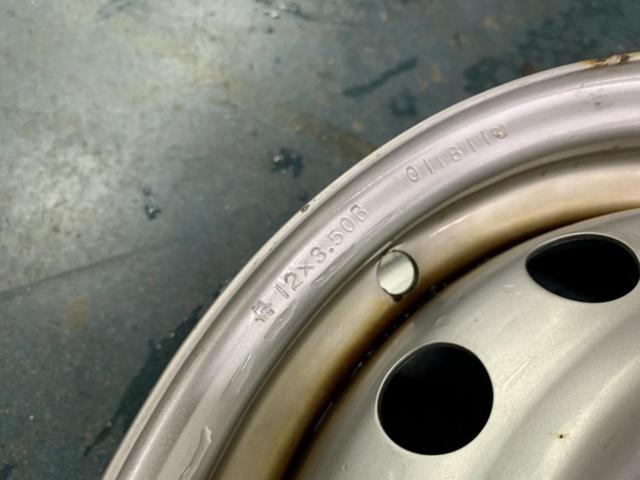 【ホンダ純正】 純正スチールホイール