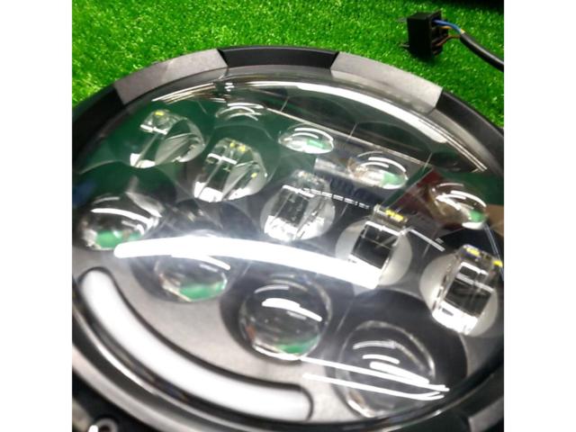 【メーカー不明】 プロジェクターLEDランプ H4 7インチ