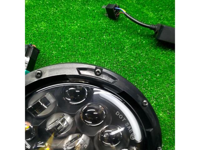 【メーカー不明】 プロジェクターLEDランプ H4 7インチ