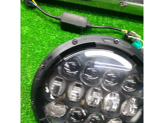 【メーカー不明】 プロジェクターLEDランプ H4 7インチ