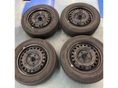 【ホンダ純正】 フリード純正スチール+【DUNLOP】ENASAVE EC300 185/65R15 4本セット