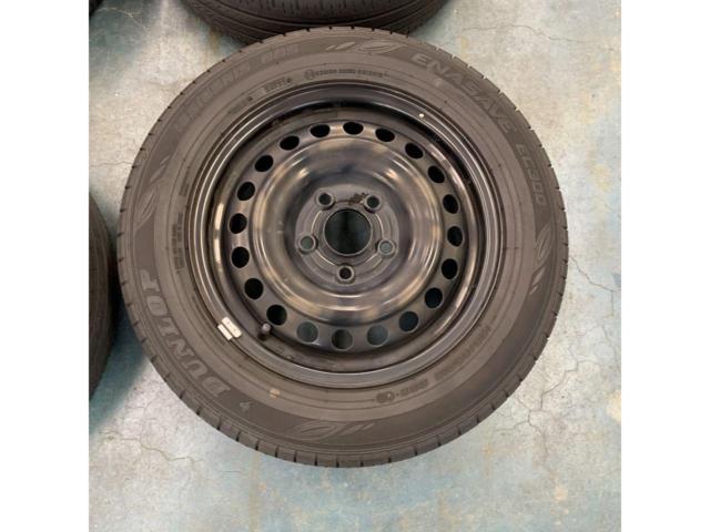 【ホンダ純正】 フリード純正スチール+【DUNLOP】ENASAVE EC300 185/65R15 4本セット