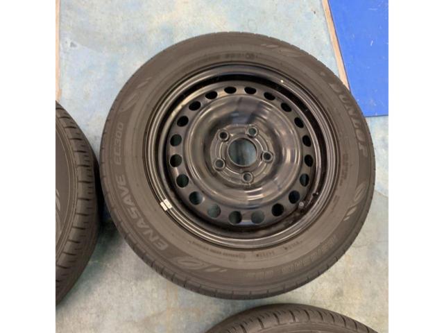 【ホンダ純正】 フリード純正スチール+【DUNLOP】ENASAVE EC300 185/65R15 4本セット