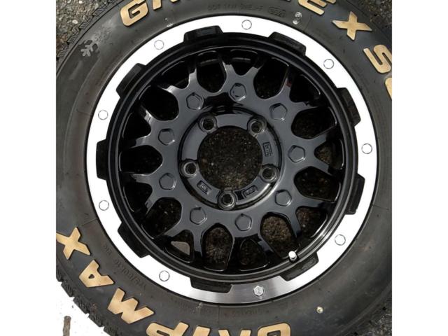 【Lehrmeister】 MS-9W + 【GRIPMAX】 GRIP ICE X SUV 175/80R6 4本セット