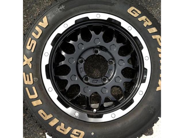 【Lehrmeister】 MS-9W + 【GRIPMAX】 GRIP ICE X SUV 175/80R6 4本セット