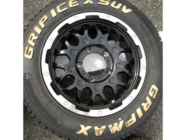 【Lehrmeister】 MS-9W + 【GRIPMAX】 GRIP ICE X SUV 175/80R6 4本セット