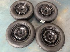 FIAT500純正 美品キャップ付き  + BRIDGESTONE(ブリヂストン) [スタッドレス]BRIDGESTONE(ブリヂストン) BLIZZAK VRX2 175/65R14 82