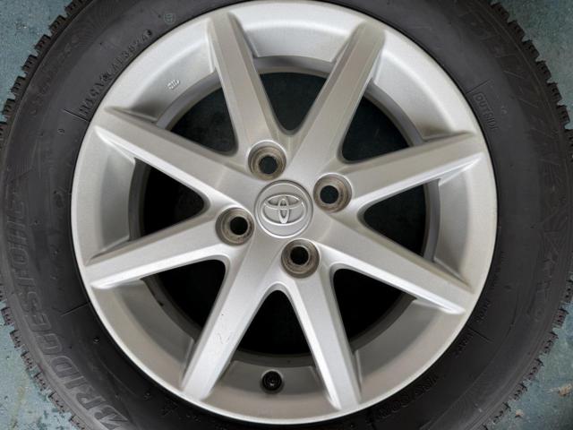 アクア純正アルミホイール   + BRIDGESTONE(ブリヂストン) 『確認』BRIDGESTONE(ブリヂストン) BLIZZAK VRX2(185/60R15)4本