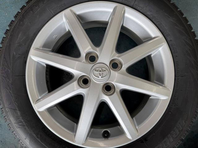 アクア純正アルミホイール   + BRIDGESTONE(ブリヂストン) 『確認』BRIDGESTONE(ブリヂストン) BLIZZAK VRX2(185/60R15)4本