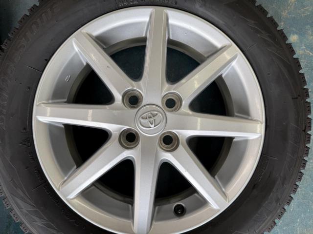 アクア純正アルミホイール   + BRIDGESTONE(ブリヂストン) 『確認』BRIDGESTONE(ブリヂストン) BLIZZAK VRX2(185/60R15)4本