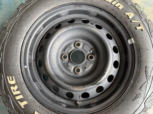 トヨタ純正 プロボックス純正スチール + SUMAXX All-Terrain A/T  185/70R14 26年製 4本