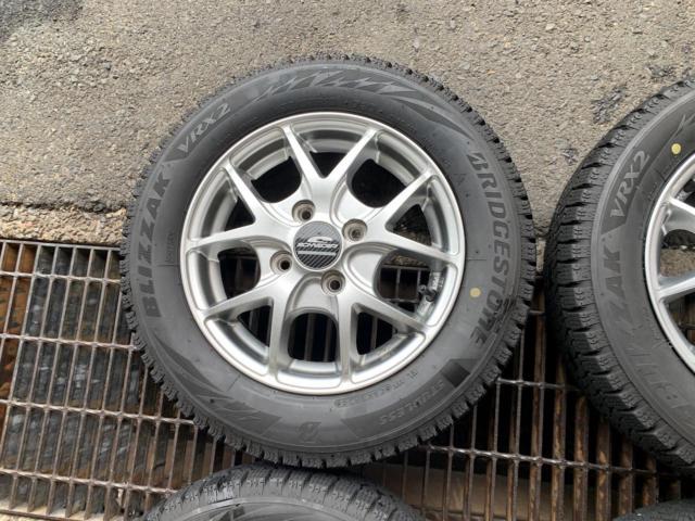 A-TECH(エーテック) SCHNEIDER(シュナイダー) RS-5 (4HOLE)  + BRIDGESTONE(ブリヂストン) BLIZZAK VRX2