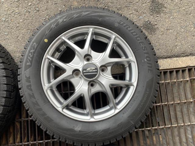 A-TECH(エーテック) SCHNEIDER(シュナイダー) RS-5 (4HOLE)  + BRIDGESTONE(ブリヂストン) BLIZZAK VRX2