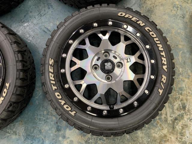 【MLJ】XTREME-J アルミホイール 4本セット + 【TOYO】TOYO OPENCOUNTRY R/T 165/60R15