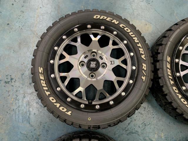 【MLJ】XTREME-J アルミホイール 4本セット + 【TOYO】TOYO OPENCOUNTRY R/T 165/60R15