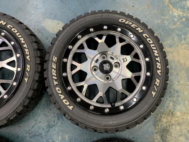 【MLJ】XTREME-J アルミホイール 4本セット + 【TOYO】TOYO OPENCOUNTRY R/T 165/60R15