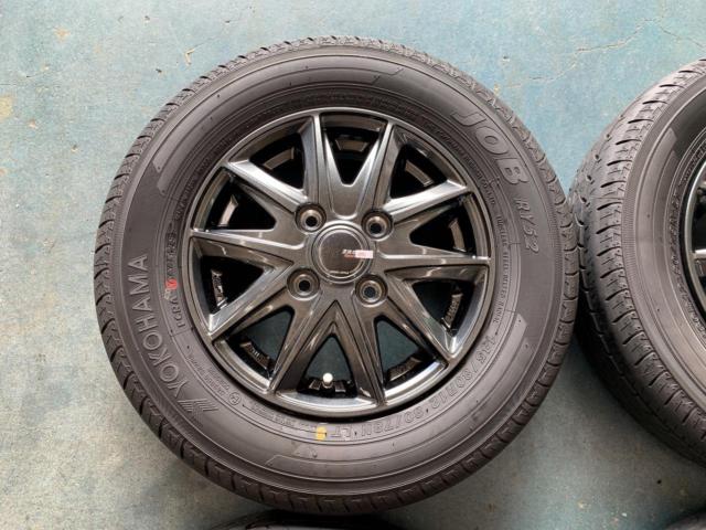 ZACK SPORT-FT + YOKOHAMA JOB RY52  145/80R12 80/78N LT 4本セット