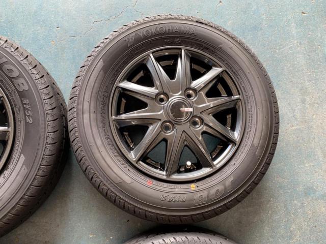 ZACK SPORT-FT + YOKOHAMA JOB RY52  145/80R12 80/78N LT 4本セット