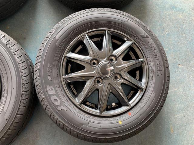 ZACK SPORT-FT + YOKOHAMA JOB RY52  145/80R12 80/78N LT 4本セット