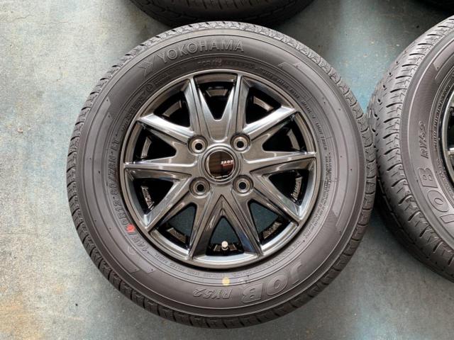 ZACK SPORT-FT + YOKOHAMA JOB RY52  145/80R12 80/78N LT 4本セット