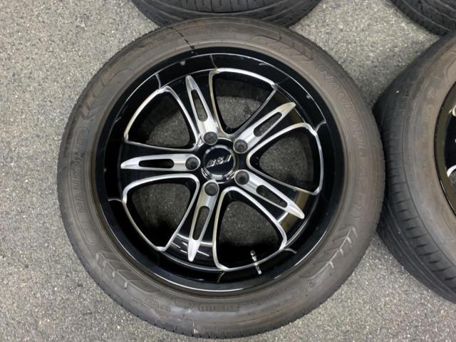 BilletStarJapan(ビレットスタージャパン)  JF010M  + NANKANG(ナンカン) 【NANKANG】AS-1 225/50R18