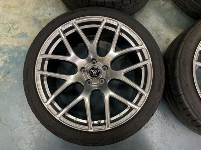 KUHL JAPAN VERZ-WHEELS VRC02  + NITTO(ニットー) 【NITTO】245/40R20 NT555G2