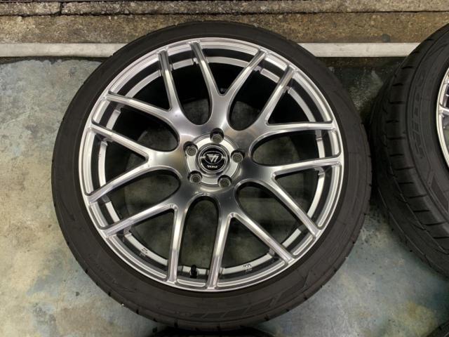 KUHL JAPAN VERZ-WHEELS VRC02  + NITTO(ニットー) 【NITTO】245/40R20 NT555G2