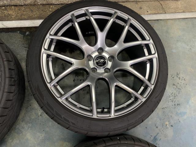 KUHL JAPAN VERZ-WHEELS VRC02  + NITTO(ニットー) 【NITTO】245/40R20 NT555G2