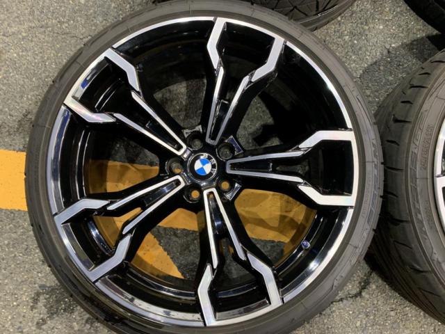 【BMW純正】X3M/X4M 純正アルミ + 【NITTO】NT555 G2 245/35R21 + 【NITTO】INVO 285/30R21 4本セット