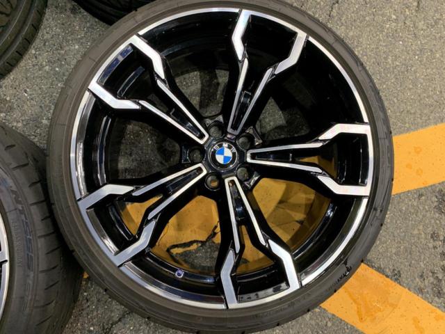 【BMW純正】X3M/X4M 純正アルミ + 【NITTO】NT555 G2 245/35R21 + 【NITTO】INVO 285/30R21 4本セット
