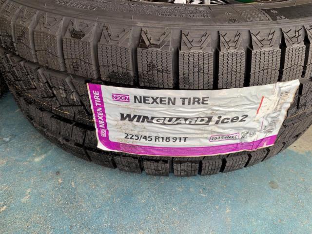 【トヨタ純正】220クラウンRS純正アルミホイール  + 【NEXEN】WINGURDice2 4本セット 225/45R18