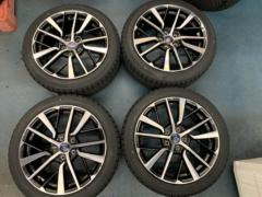 【スバル純正】WRX S4(VAG)純正アルミホイール   + K【KUMHO】WinterCRAFTiceWi6 4本セット 225/45R18