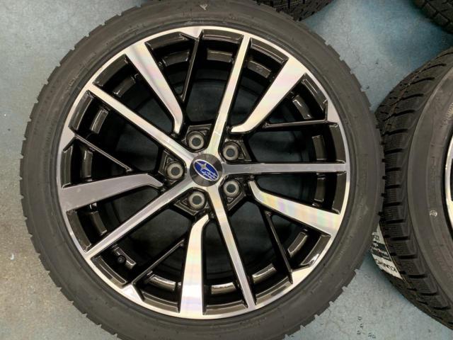 【スバル純正】WRX S4(VAG)純正アルミホイール   + K【KUMHO】WinterCRAFTiceWi6 4本セット 225/45R18