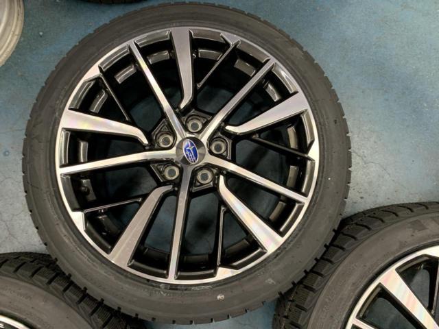 【スバル純正】WRX S4(VAG)純正アルミホイール   + K【KUMHO】WinterCRAFTiceWi6 4本セット 225/45R18