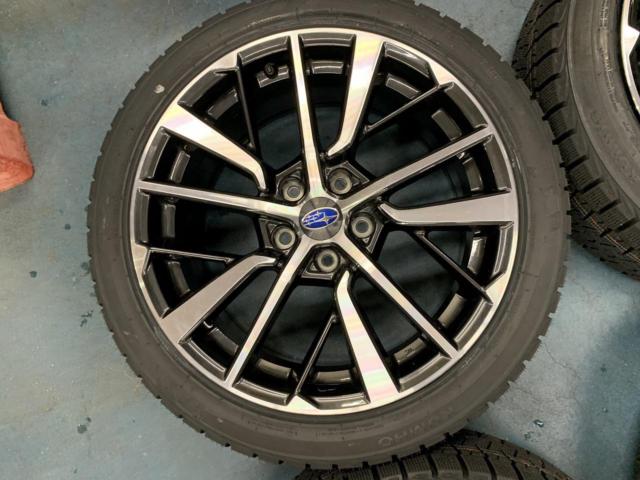 【スバル純正】WRX S4(VAG)純正アルミホイール   + K【KUMHO】WinterCRAFTiceWi6 4本セット 225/45R18