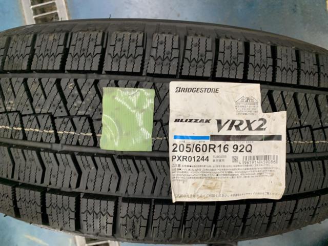 【weds】JOKER アルミホイール  + 【BRIDGESTONE】BLIZZAKVRX2 4本セット 205/60R16