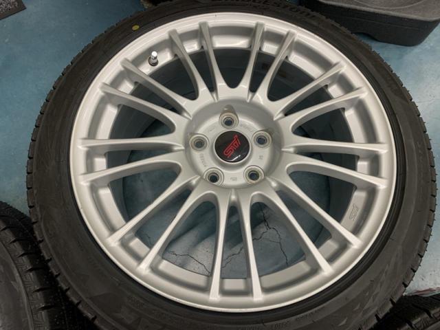 STI(エスティーアイ)  BBS製RV739   + BRIDGESTONE(ブリヂストン)  BRIDGESTONE BLIZZAK VRX3 225/45R18 4本セット